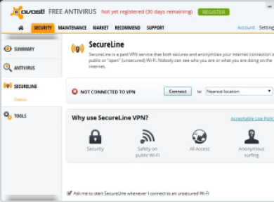 Avast secure vpn license free